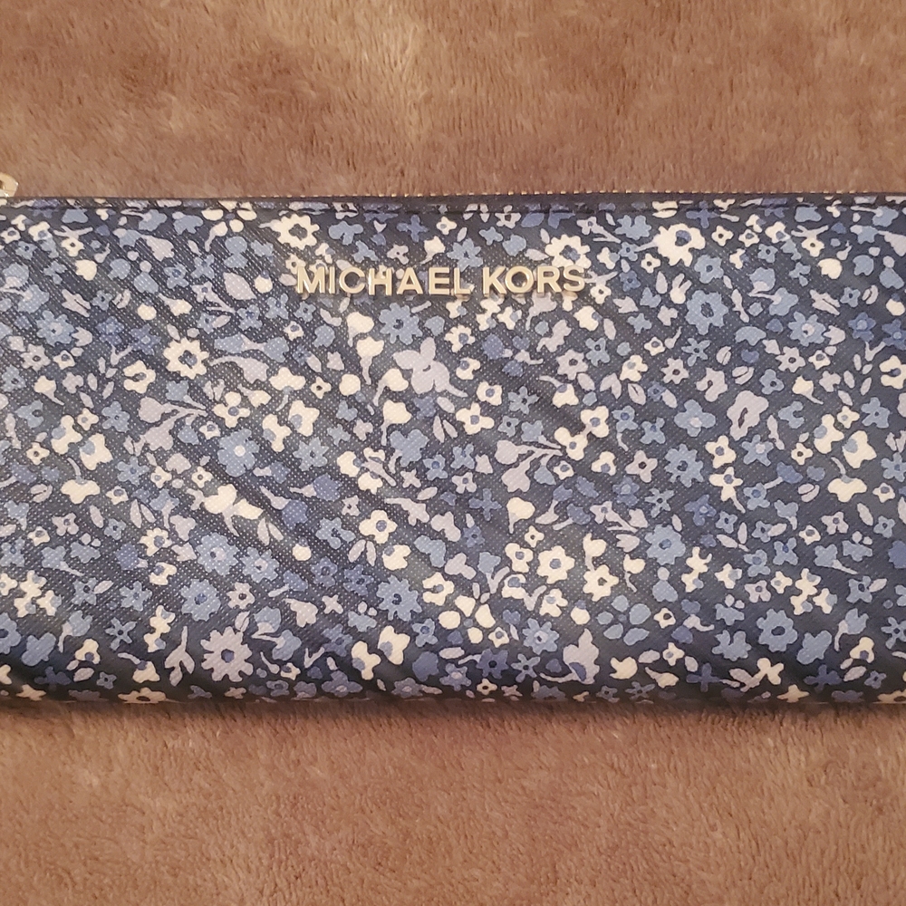 Michael Kors Blue Floral Women's Bag
